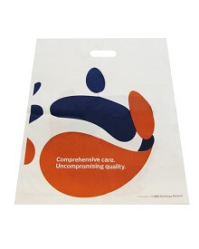 Plastic bags with online logo wholesale